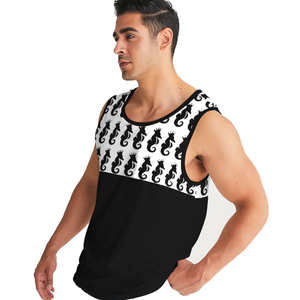 Culturismo Crop Stringer Tank para hombres Muscle Fit sin mangas Gym Training Workout Athletic Fitness Vest - Product Image 2