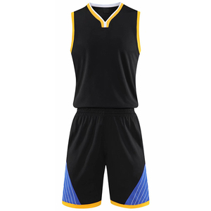 Fabrication professionnelle, vente chaude, uniformes de basketball personnalisés avec logo, 100% polyester, séchage rapide, respirant, faible MOQ - Product Image 2