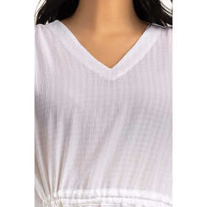 Vestido de Mujer con Estampado Floral, Corte Regular, Volantes de Crochet, Talla XL, para Fiestas Diurnas, Estilo Africano/Europeo/Americano WM-DRS-SS24-061 - Product Image 1