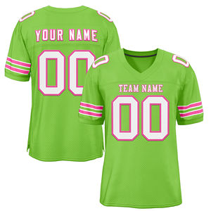 2025 maillot de Football américain Sublimation personnalisé de haute qualité à manches courtes le plus récent uniforme personnalisé adultes Service OEM & ODM - Product Image 2