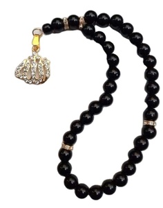 ปากีสถานผู้ผลิตไม้ทํา 100 ลูกปัดLandy Tasbeeh TasbihหินมุสลิมลูกปัดลูกปัดTasbeeh/อธิษฐานTasbeeh - Product Image 1