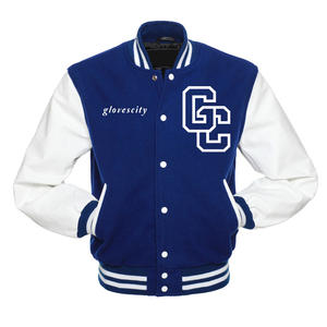 Veste universitaire pour hommes en vente en gros dans le style de moto vêtements d'extérieur formels à la mode avec des gants imperméables grande taille pour la ville - Product Image 5