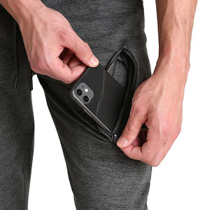 กางเกงวอร์มผ้าฝ้าย100% สำหรับวิ่งจ๊อกกิ้งสำหรับผู้ชายกางเกงวิ่งระบายอากาศได้ดีและสวมใส่สบาย - Product Image 4