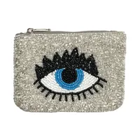 Dompet koin manik-manik buatan tangan, dompet uang saku, dompet manik-manik warna-warni, dompet koin manik-manik kustom