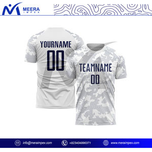 Ensemble d'uniformes de football personnalisables pour hommes Kit de shorts en jersey respirant à séchage rapide et évacuation de l'humidité Logo Impression des numéros Club Players - Product Image 5