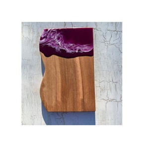 Nouvelle arrivée planche à découper en bois et en résine pour fromage charcuterie planche alimentaire cuisine et restaurant planche d'occasion - Product Image 1