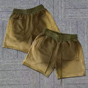 2026 Custom High Street Solid <b>Men's</b> Sweat <b>Shorts</b> Fleece French Terry <b>5</b> <b>Inch</b> <b>Inseam</b> Elastic Waist Quick Dry Breathable - Product Image 6