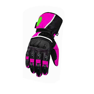 Motowolf Black Racing Gloves Customizable <b>Bike</b> Gear with Waterproof & Breathable Leather Material Logo Motorbike Equipment - Product Image 2