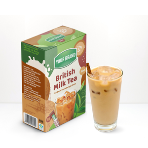 Etiqueta privada Té instantáneo Multi-sabor Té de la leche Polvo Bolsitas Paquete Bolsa Logotipo personalizado Té de burbujas Sabor en polvo - Product Image 1