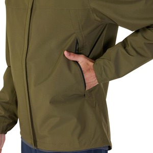 Veste de pluie décontractée de qualité supérieure pour hommes, imperméable 100% polyester/spandex, fermeture à glissière, vente en gros de vestes de pluie en vrac, manteau pour hommes - Product Image 6