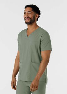 Dernier ensemble d'uniformes médicaux 2025 Stretch Mens Scrub Nurse Hospital Uniform Nurse - Product Image 2