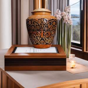 Urna Grande de Madera para Cenizas Humanas Para Mascotas Adulto Personalizada para Entierro para Cenizas Urna - Product Image 6