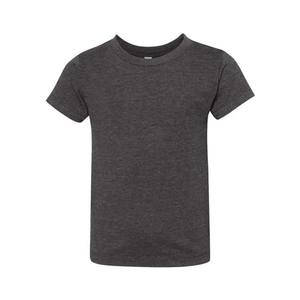 Camisetas de manga corta con cuello redondo impresas personalizadas para niños Camisetas de estilo casual de alta calidad de punto de algodón originales para niños - Product Image 5