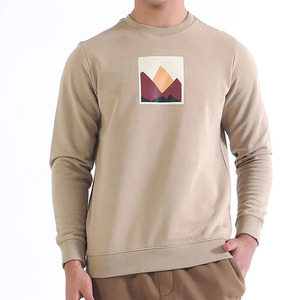 Sweat-shirt pour homme à impression numérique personnalisée, polaire premium, col rond, hiver, épais, chaud, décontracté, quotidien, streetwear, 370g, approvisionnement en vrac - Product Image 1