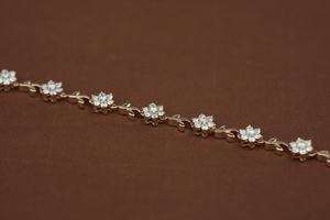 Premium lab grown diamond moissanite lightweight bracelet round custom carat vs1 <b>gold</b> <b>rose</b> <b>gold</b> silver private label oem b2b - Product Image 2