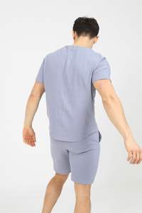 Conjunto de camiseta corta hawaiana con estampado personalizado para hombre, traje de manga corta con botones, conjunto de 2 piezas - Product Image 2