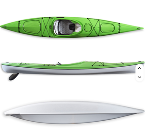 Ridgeside 14.2' Canoas y Kayaks de ABS, Canoa Individual para Mar, Kayak de Plástico al por Mayor - Product Image 1