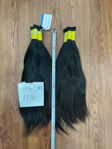 Cabello crudo camboyano a granel con fuerza natural y brillo - Product Image 4