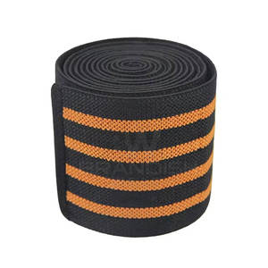 Wholesale Low Price <b>Compression</b> Workout Weight Lifting <b>Knee</b> Wrap Custom Made High Quality Gym Fitness <b>knee</b> Wrap - Product Image 1