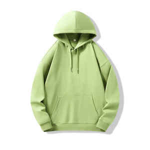 Sweatshirts à capuche à manches régulières en molleton de coton avec logo personnalisé pour hommes sweatshirts à capuche vintage chauds pour hommes - Product Image 3