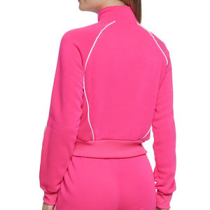 Conjunto de chándal de algodón para mujer de alta calidad al por mayor, Top corto personalizado, sudadera holgada de dos piezas con capucha, corta y sólida para invierno para niñas - Product Image 6