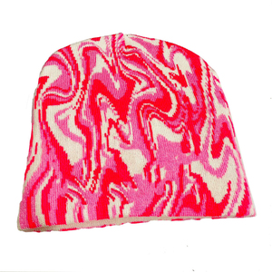 Bonnet unisexe très vendu, 100% coton, tricot jacquard, imperméable, chapeau d'hiver, OEM personnalisé, directement de l'usine, haute qualité, sur mesure - Product Image 1