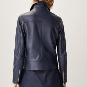 Chaqueta de piel de oveja estilo aviador clásico para mujer, Forro cálido esencial para clima frío, nueva piel ecológica - Product Image 6