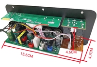 Amplificateur domestique D10-II avec radio 35W, DC12V/24V, USB, TF, double entrée micro, télécommande, mono canal