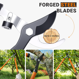 Sécateur manuel avec perche en acier, outil de jardinage à grande portée, <span class=keywords><strong>prix</strong></span> de gros <span class=keywords><strong>d</strong></span>'usine en Chine, approvisionnement en vrac, taille-branches - Product Image 3