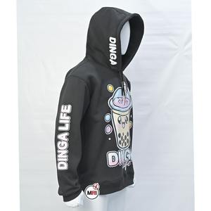 Fabricante de ropa de alta calidad 100% algodón polar serigrafía pulóver Sudadera con capucha ajuste Regular bordado estilo de punto Sudadera con capucha - Product Image 3