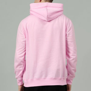 Vêtements de sport pour hommes, sweat à capuche couleur rose, en coton et polyester, pour l'entraînement et le quotidien, vêtements d'hiver décontractés, sweats à capuche pour hommes, service OEM - Product Image 5