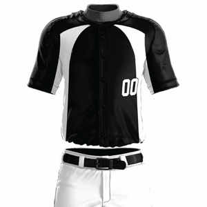 Nouveau poids léger confortable Fit hommes Baseball uniforme concevoir votre propre couleur unie hommes Baseball uniforme - Product Image 2