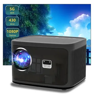 Lichtklep M8 Projectoren Amazon Hot Selling 2023 1080P Native Smart Android Stofdichte Bluetooth Streaming Media Videoprojector