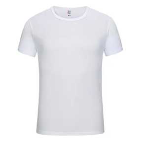 เสื้อยืดกีฬาแบบเข้ารูปผ้าโพลีเอสเตอร์สำหรับวิ่งแบบ100% แห้งสนิท - Product Image 6