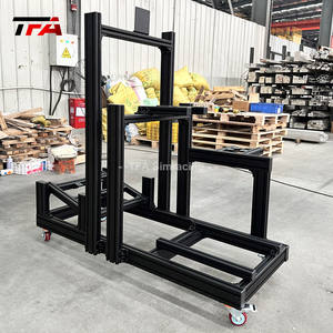 Simulador de Carreras con Movimiento de 6 Grados de Libertad, Cabina de Aluminio 4040 con Soporte Tipo B, Base Ajustable <span class=keywords><strong>para</strong></span> Monitor de 32' <span class=keywords><strong>para</strong></span> Configuración de Vuelo en <span class=keywords><strong>PC</strong></span> - Product Image 6