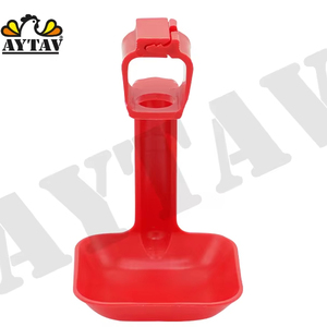 Bebedero de Acero Inoxidable para Pollos, Conejos y Pollitos, Sistema de Línea de Agua de PE y PP, Accesorio Automático para Bebederos de Granja, AYTAV Aves de Corral - Product Image 1