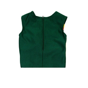 Conjunto de dos piezas con falda y parte superior de porristas de la mejor calidad, traje de animadora con estampado de sublimación para mujer, uniforme de baile personalizable - Product Image 4