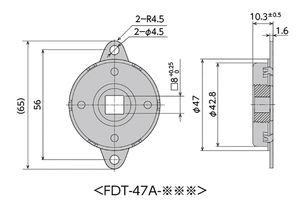 Hot bán nhỏ hai chiều cửa ROTARY Disc Damper đồ nội thất phần cứng có thể điều chỉnh - Product Image 2