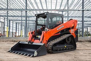 Chargeuse compacte sur chenilles Kubota SVL95-2 95HP |   Chargeuse compacte à chenilles en caoutchouc à couple élevé pour travaux de construction lourds - Product Image 6