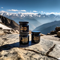 Résine de Shilajit de l'Himalaya Pure Séchée au Soleil OEM/ODM, Riche en Acide Fulvique, Emballage de 15 Grammes, Marque Privée, Énergie pour Adultes, Durée de Conservation de 5 Ans
