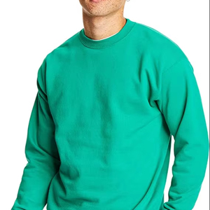 เสื้อสเวตเตอร์แบบสวมหัวของผู้ชายเสื้อสเวตเตอร์ผ้าคอตตอนโพลีเอสเตอร์ทำตามสั่ง2026 - Product Image 4