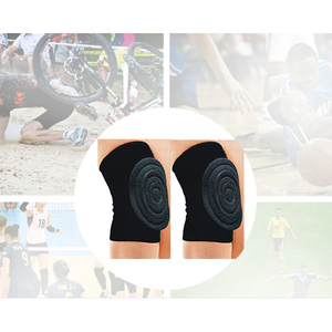 แผ่นรองข้อศอกและหัวเข่าแบบยืดหยุ่น 100% โพลีเอสเตอร์ สำหรับกิจกรรมกลางแจ้ง ป้องกันหัวเข่า บาง สีขาว/ดำ ไซส์ S-XL ใช้ได้กับทุกขนาด - Product Image 3