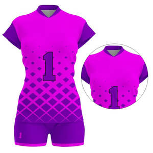 Uniformes de voleibol unisex de la mejor edición Diseño transpirable y perfecto Venta caliente para adultos Producto al por mayor más demandado - Product Image 2