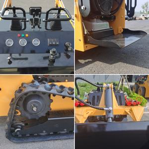 DPS-T460 मुक्त शिपिंग मिनी स्किड स्टीड लोडर 0.2t 300 किलोग्राम 0.4टन रेटेड लोड को बाल्टी अटैचमेंट के साथ ट्रैक किया - Product Image 3