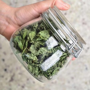 Feuilles de menthe entières séchées prix bon marché vente en gros menthe verte sèche feuille de fines herbes prix le moins cher - Product Image 2