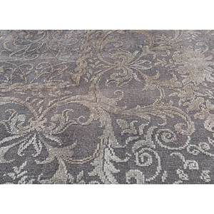 Alfombra Rectangular Grande de Lana y Seda Anudada a Mano en Verde Azalea, Estilo Boho, para Sala de Estar, Pasillo, Modelo Pae-6168 - Product Image 3