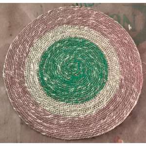 Mantel Individual de Fibra Natural de Pasto Marino para Decoración del Hogar, Manteles Individuales de Pasto Marino Sostenibles para Decoración del Comedor - Product Image 3