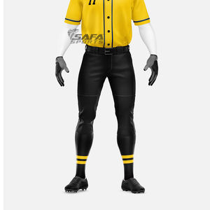 Equipo de uniforme de béisbol personalizado para mujer Jersey de béisbol y softbol uniforme de sublimación de botón completo para hombres mujeres jóvenes - Product Image 2