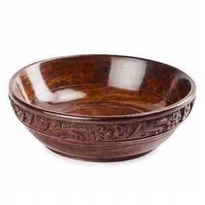 Bol de cuisine pour bébé en bois de qualité supérieure, design de dessin animé mignon, moderne, respectueux de l'environnement, taille personnalisée, forte demande, CRESCENT - Product Image 2