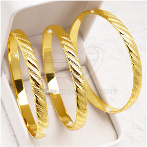 Custom Bridal Jewelry Elegant Women <b>Bangles</b> In Adult Size Women Gold Plated <b>Bangles</b> Set Traditional - Product Image 3